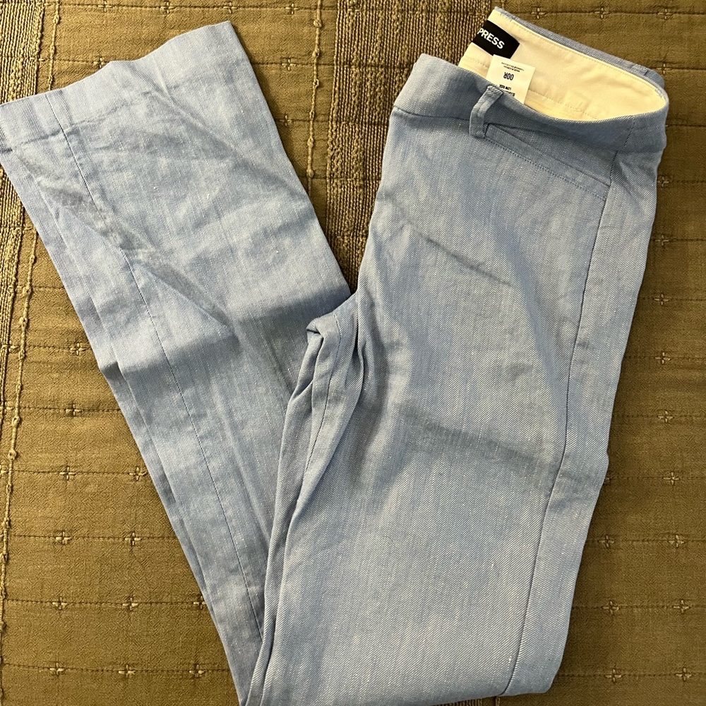 Express Sky Blue Trousers